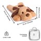 thumbnail image 5 of Peluche Perro ODOXIA de 2,3 kg con peso, 5 of 7
