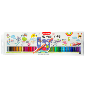 Marcadores Para Niños Bruynzeel 50 Colores