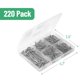thumbnail image 2 of Alfileres en T Mr. Pen - Pack de 220 piezas, 5 tamaños, 2 of 7
