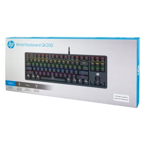 Hp - Gk200 Teclado Mecanico Reducido Rgb Open Box