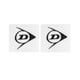 thumbnail image 1 of Muñequera Dunlop Corta Blanca X2 Tenis Padel, 1 of 2