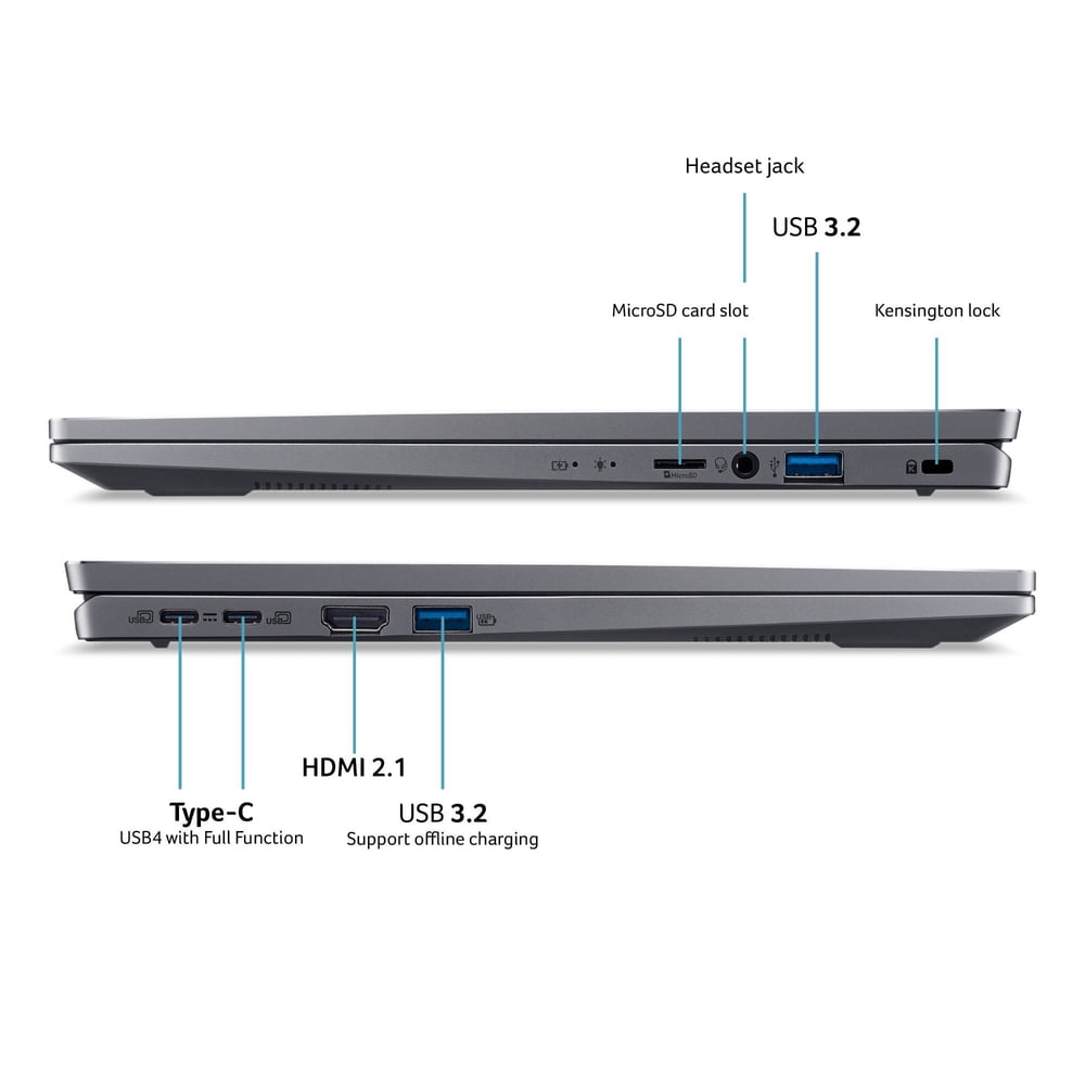 Acer Swift Go 14 SFG14-73T-50LN-1 Core Ultra 5 16GB 512GB 14" Plata, foto 6