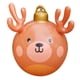 thumbnail image 3 of Adorno de bola navideña inflable, bola inflable, decoración navideña, suministros multiusos para fiestas, patio, vacaciones, césped, exterior, hogar., 3 of 5