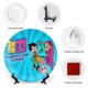 thumbnail image 3 of Teen Titans Go! Plato decorativo de porcelana fina (bone china), plato decorativo de cerámica para hogar, oficina, soporte de pared, platos decorativos para dormitorio - 6 pulgadas (15 cm), 3 of 6