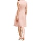 thumbnail image 3 of INSPIRE CHIC Vestido Blazer Sin Mangas para Mujer con Cuello y Botones para Negocios, Línea A, Talla 2XL, Rosa, 3 of 5