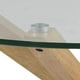 thumbnail image 3 of Mesa Redonda Equiz 100cm | Patas X | Vidrio Templado, 3 of 4