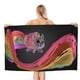 thumbnail image 1 of NYAN CAT Toalla de playa de secado rápido con diseño temático, regalo para mujeres y niñas, ideal para cumpleaños, fans, amantes de la música, uso en la playa o al aire libre, 78 × 150 cm, 1 of 6