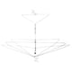 thumbnail image 3 of Borla Body Chain Multilayer Crystal Halter Neck Para Mujer Fiesta Plata, 3 of 5