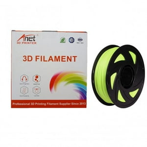 Anet - Filamento Pla+ Verde Luminoso 1.75Mm 1Kg Para Impresora 3D