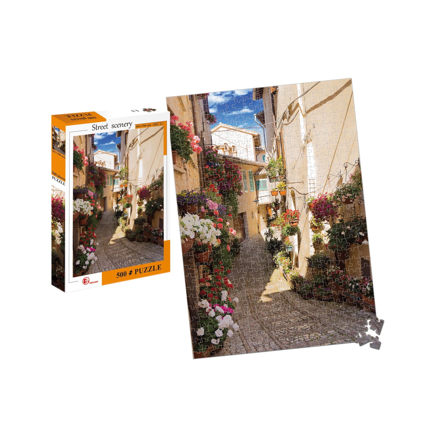 Nobel Gift - Puzzle 500 Piezas Paisajes 33x23 Cm Callejón