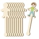 thumbnail image 1 of Palitos de manualidades Lesnala 13,5 × 4 cm, 100 piezas, forma de figuras humanas, 1 of 7