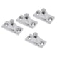 thumbnail image 1 of 4 piezas de montaje lateral lateral inoxidable bisagra Bimini Top Fit Fitting Hardware, 1 of 3