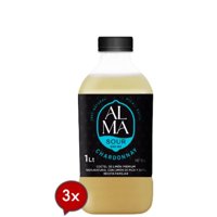 3 Alma Sour Premium Chardonnay De 1 Litro