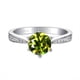 thumbnail image 1 of 1ct Moissanite Promise Ring - 925 Sterling Silver Engagement Ring for Weddings and Special Occasions - Choose from Multiple Colors - Perfect Gift for Your Loved One, 1 of 5