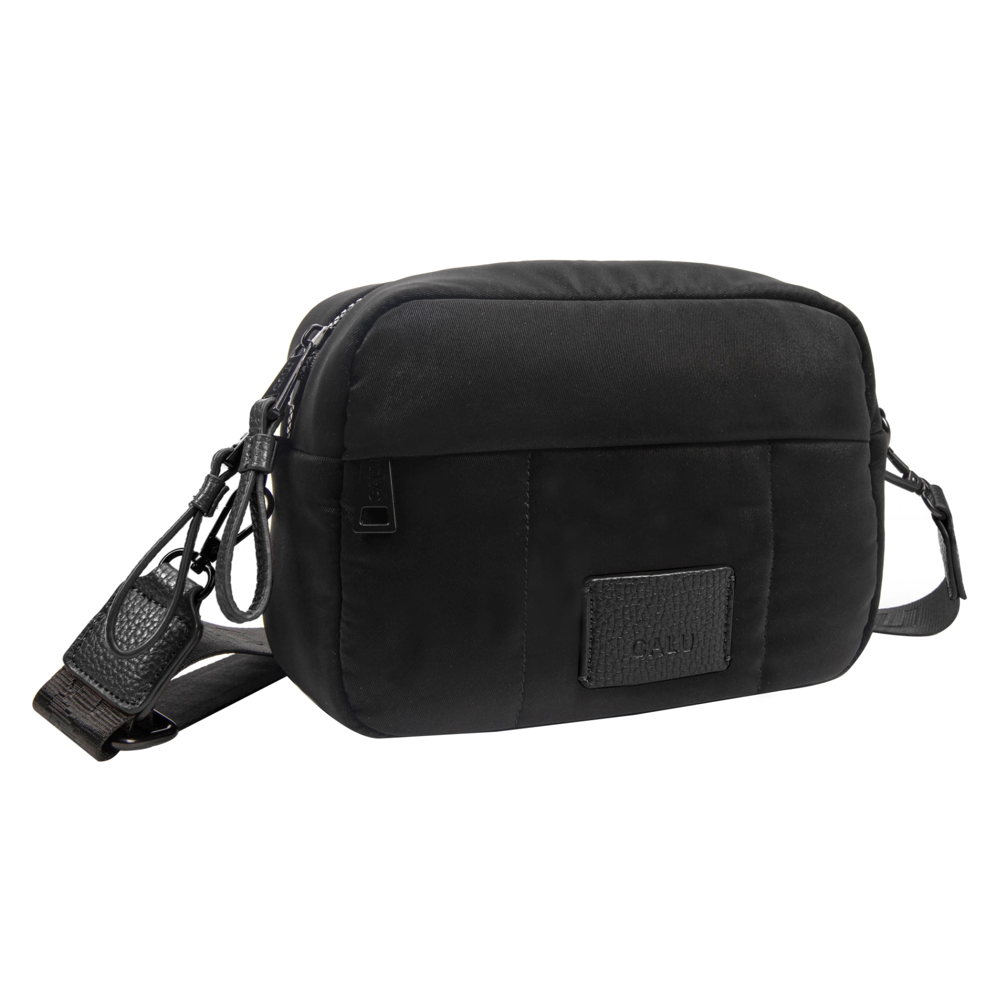 Calu Bags - Cartera Bandolera Josephine Compacta Negro Calu