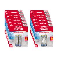 Pack 24 Pilas Alcalinas Maxell Aa Blister 2 Uds.