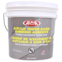 Adhesivo Adhesivo Alpha Systems 8011 Acrílico A Base De Agua, 3,78 L