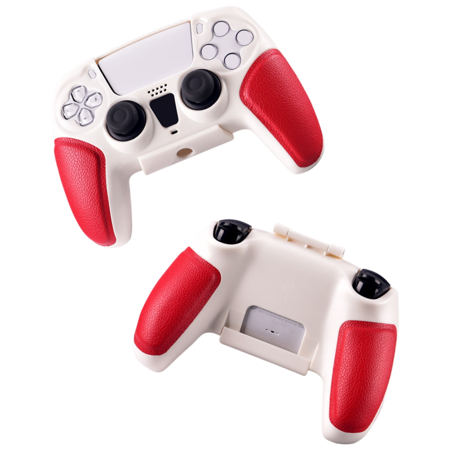 Genérico - Funda Protectora Para El Gamepad Ps5 Y Ps5 Pro, Funda Dura Para El Controlador Inalámbrico Dualsense Con Agarre De Cuero, Sensación Amigable Con La Piel Y Resistente Al Sudor