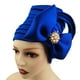 thumbnail image 4 of Elegant Faux Pearl Turban Cap with Adjustable Bow - Trendy Multi-Layered Hijab for Women's Hair Accessories, 4 of 4