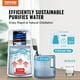 thumbnail image 3 of Destilador de agua VEVOR 4L/1.1 Gal 750 W con contenedor libre de BPA, 3 of 3