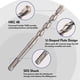 thumbnail image 3 of Set Brocas y Cinceles SDSPlus 17Pzs WORKPRO Carburo, 3 of 3