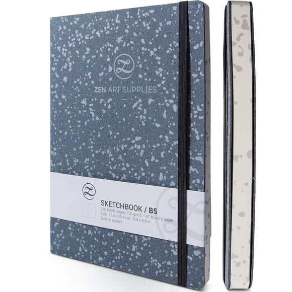 Cuaderno de bocetos ZenART Supplies B5 17x25 cm 160 pág