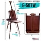 thumbnail image 2 of Easel U.S. Art Supply, francés grande de nogal, con cajón y paleta, 2 of 5