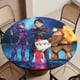 thumbnail image 5 of Trollhunters theme Fitted Round Tablecloths Elastic Edged Table Covers Waterproof Table Cloth For Kitchen Holiday Party Tables Decor 150cm, 5 of 6