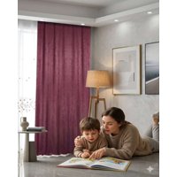 Mylhogar - Cortinas De Terciopelo Velvet Premium 2 Paños 140X230 Cm