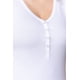 thumbnail image 5 of Top Corto de Punto Henley con Cuello en V y Manga Corta, 5 of 5