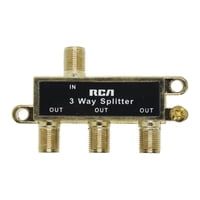 Splitter Coaxial 1×3 Rca Para Tv Y Cable