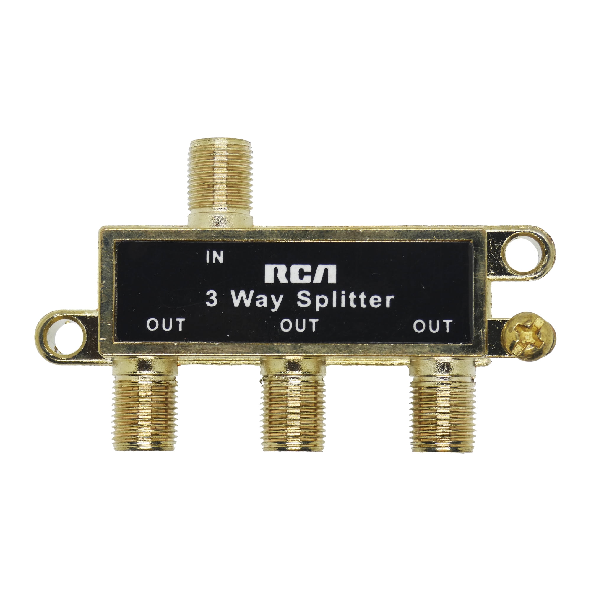 Splitter Coaxial 1×3 Rca Para Tv Y Cable