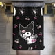 thumbnail image 3 of Kuromi Duvet Cover Set 3 Piece Bedding Set Double Sided Printing Decorative Comforter Cover Set, 3 of 5