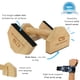 thumbnail image 3 of Equipo De Calistenia Push Up Bar Con Muñequeras, 3 of 8