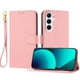 thumbnail image 1 of Funda Cartera para Samsung Galaxy A36 5G Tarjetero Soporte Magnético y Correa Rosa, 1 of 5