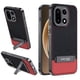 thumbnail image 1 of Funda Fhyeugfy para OnePlus 15 TPU + PU Premium con Soporte Negro + Rojo, 1 of 9