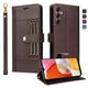 thumbnail image 1 of FOXDOCK Funda tipo Cartera para Samsung Galaxy A14 – Cubierta de Cuero PU con Múltiples Ranuras, Bolsillo para Efectivo y Correa de Muñeca, 1 of 6