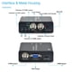 thumbnail image 4 of Convertidor de vídeo PEGATISAN 4K TVI/AHD/CVI a HDMI/CVBS/VGA, 4 of 6