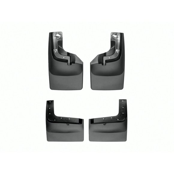 Guardabarros WeatherTech para Ford Super Duty (negro) – Juego completo