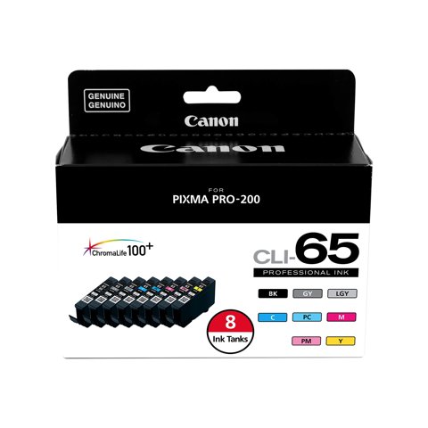 Canon Cli-65 Paquete De Ocho Colores