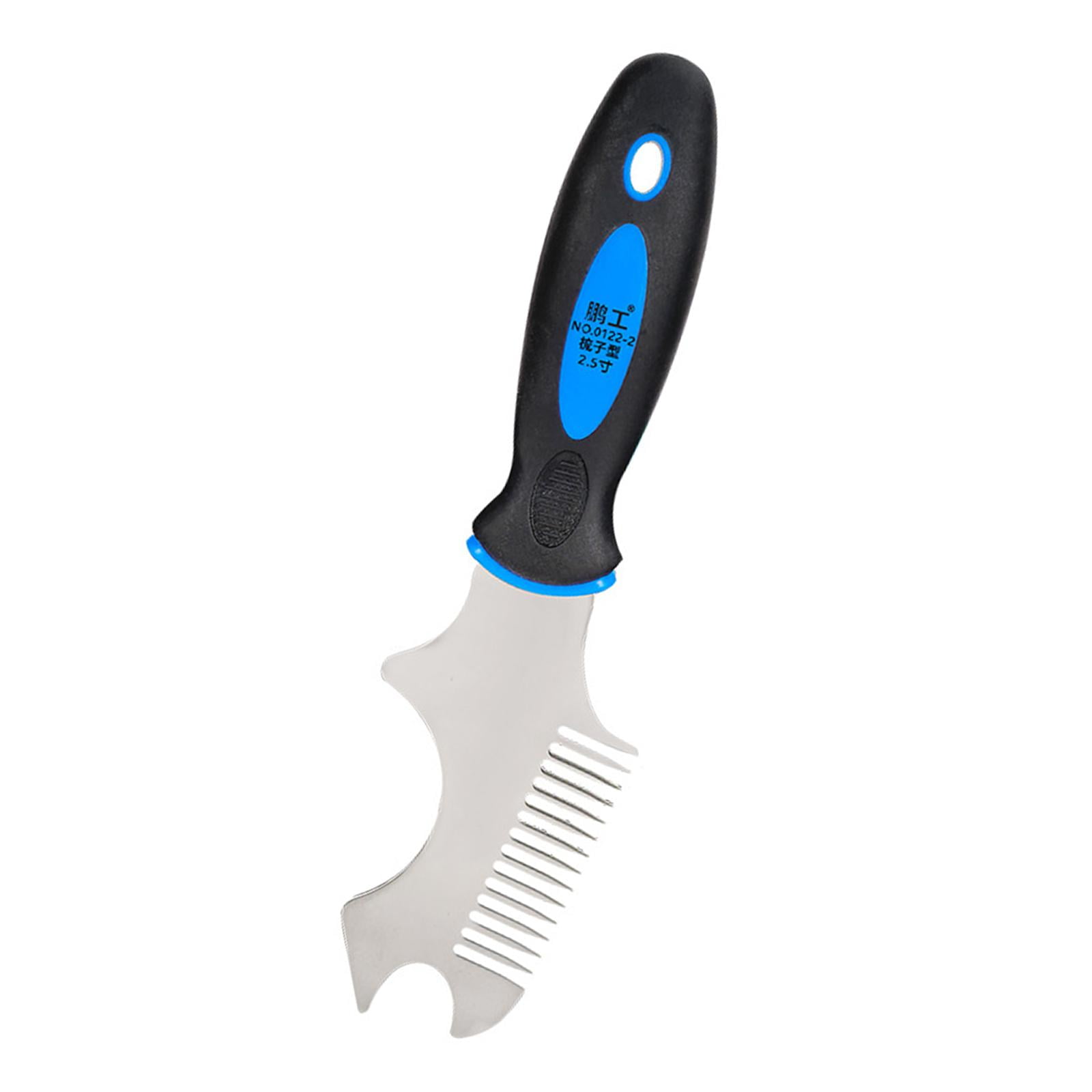 Magideal - Cepillo De Pintura, Peine, Espátula, Raspador, Limpieza, Rodillo De Pintura, Mango Ergonómico, Bricolaje, Decoración, Limpiador De Rodillos Resistente
