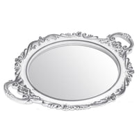 Vgo - Bandeja Plastica Redonda 40 Cm