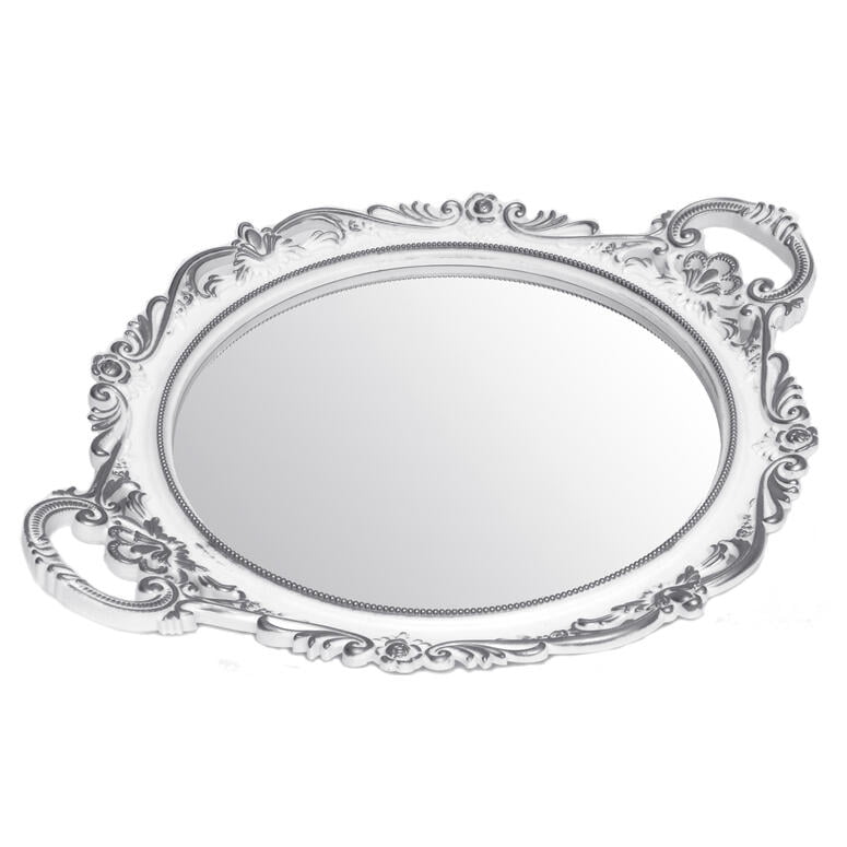 Vgo - Bandeja Plastica Redonda 40 Cm