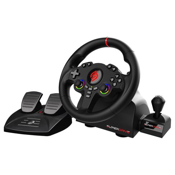 Volante de Carrera SUBSONIC Superdrive 220 RS-X 22 cm 180°