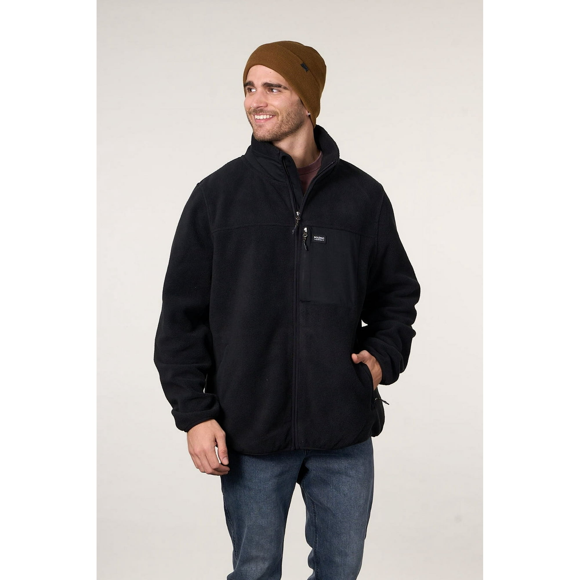 Polemic - Poleron Micropolar Cuello Alto Full Zipper 8705