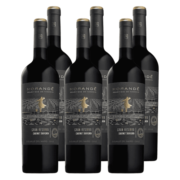 Vino Morandé Selección de Viñedos Gran Reserva Cabernet Sauvignon 750cc x6