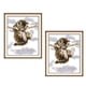 thumbnail image 3 of 2 Uds Gato Colgar Allí Kit De Punto De Cruz Estampado DIY Costura 11CT 23x27cm, 3 of 5