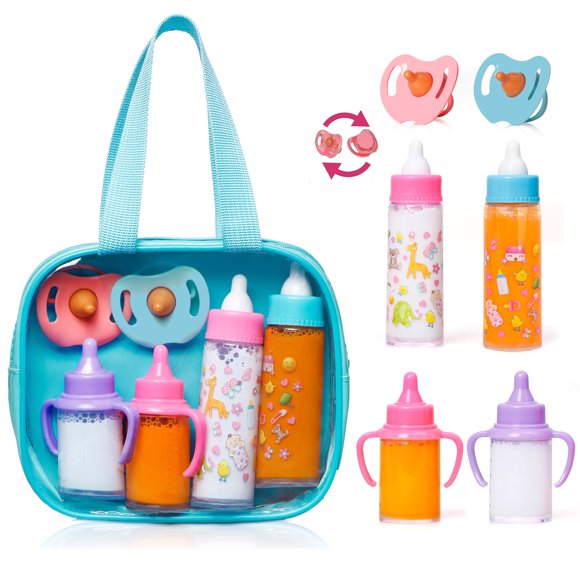 Set de alimentación para muñecas Fash n Kolor® My Sweet Baby, 6 piezas