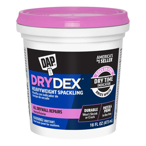 Indicador Spackling DAP DryDex de 473 ml, rosa a blanco