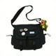 thumbnail image 2 of Get Ready for School, Work or Travel with Our Trendy Nylon Messenger Bag - Large Capacity, Multi-Pocket, Amazingly Spacious and Durable, 2 of 5